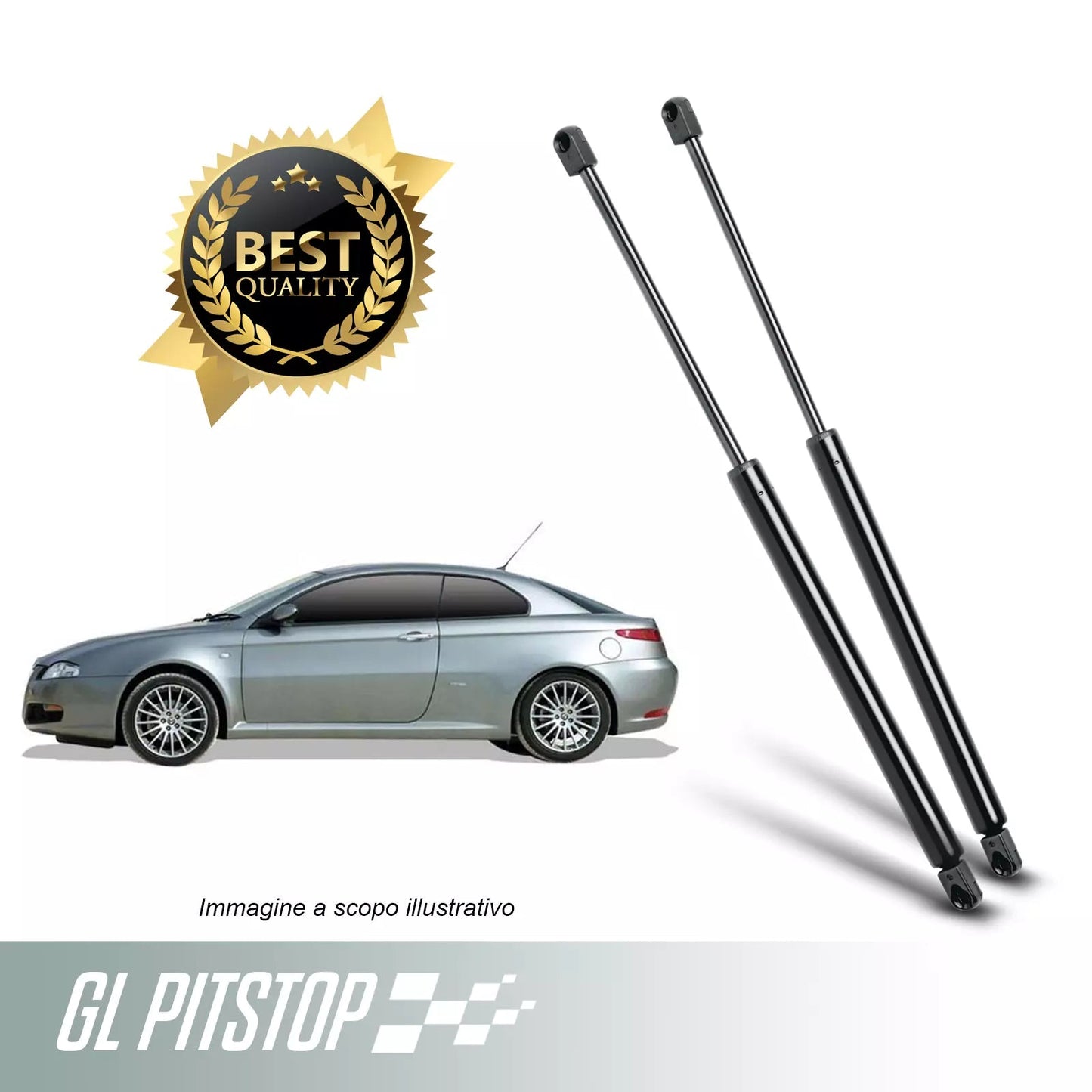 Coppia Molle a Gas, Pistoni Portellone compatibile con ALFA ROMEO GT da >'03 Sonas srl