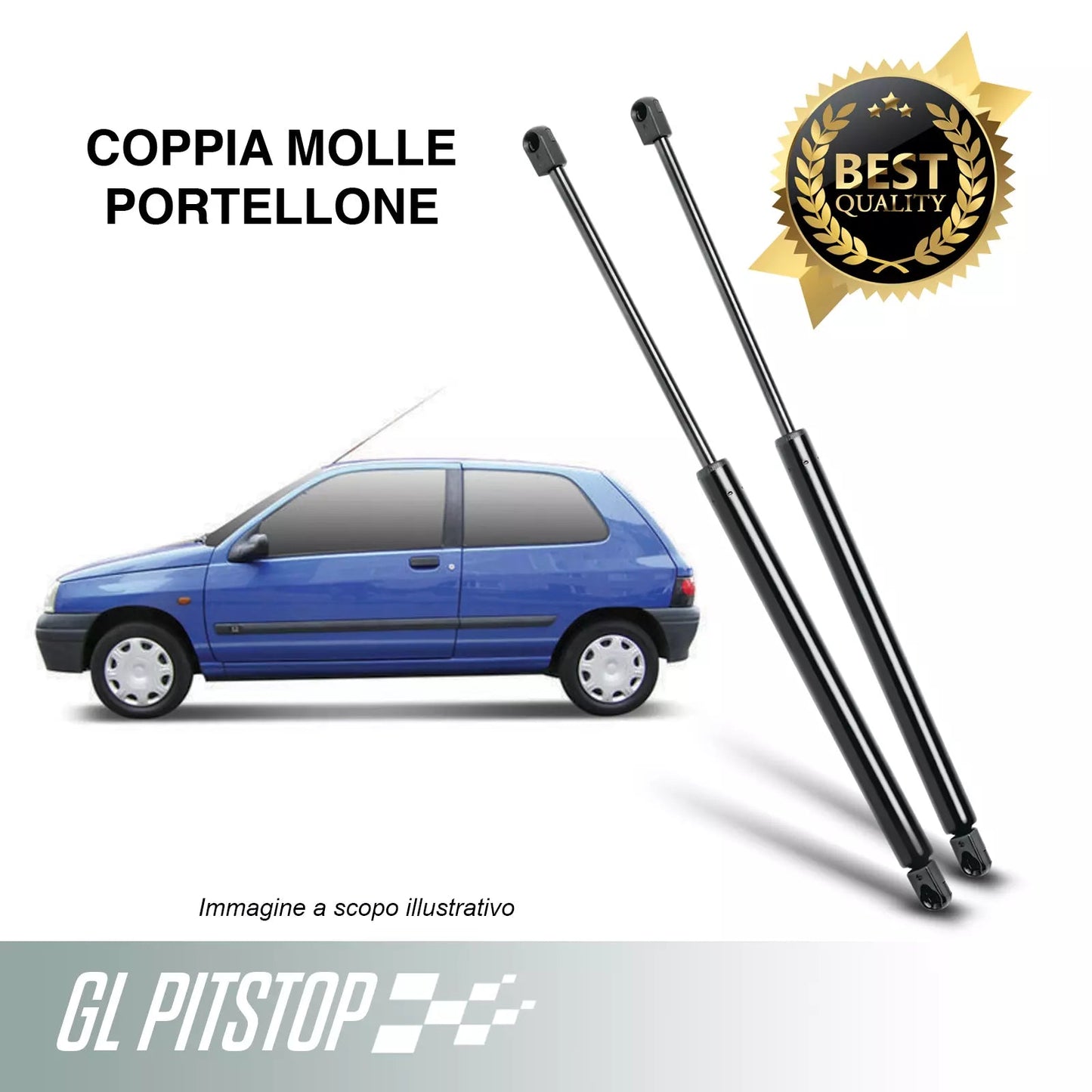 Coppia Molle a Gas portellone RENAULT Clio (B/C57) Sonas srl