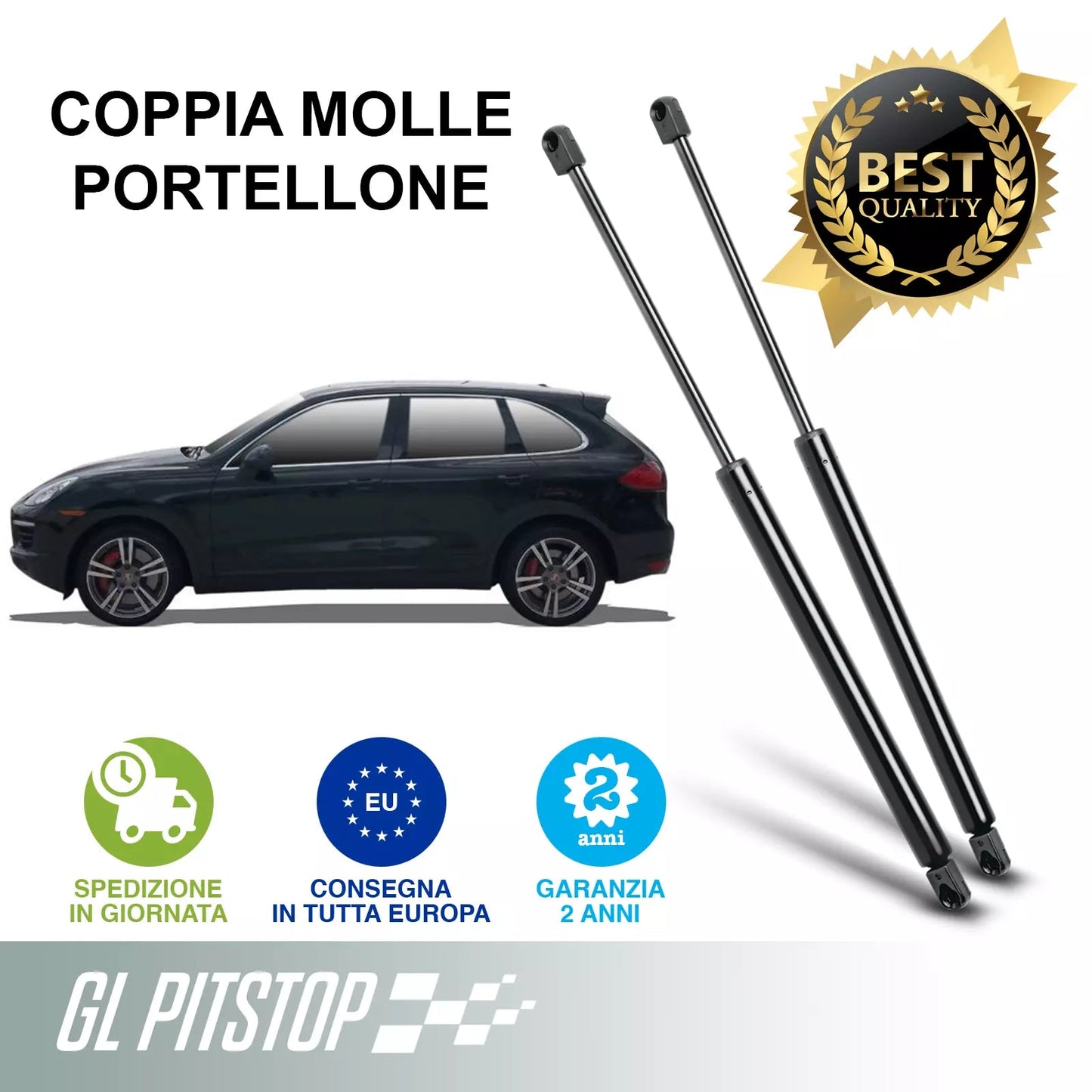 Molle a Gas Pistoni Bagaglio PORCHE Cayenne (9PA) Sonas srl