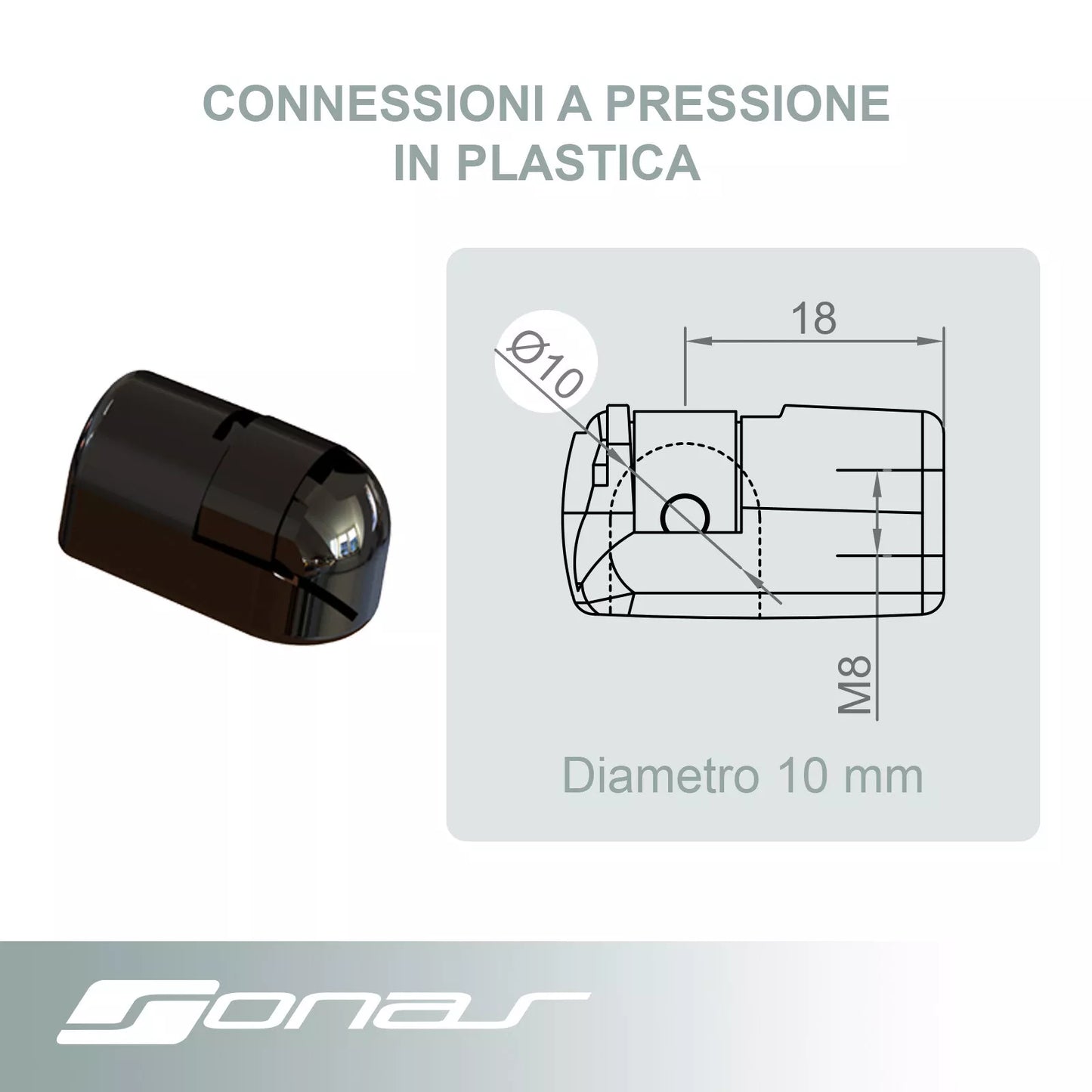 Coppia Molla a Gas compatibile con HARD TOP MITSUBISHI da '15 a '19 - Sonas srl