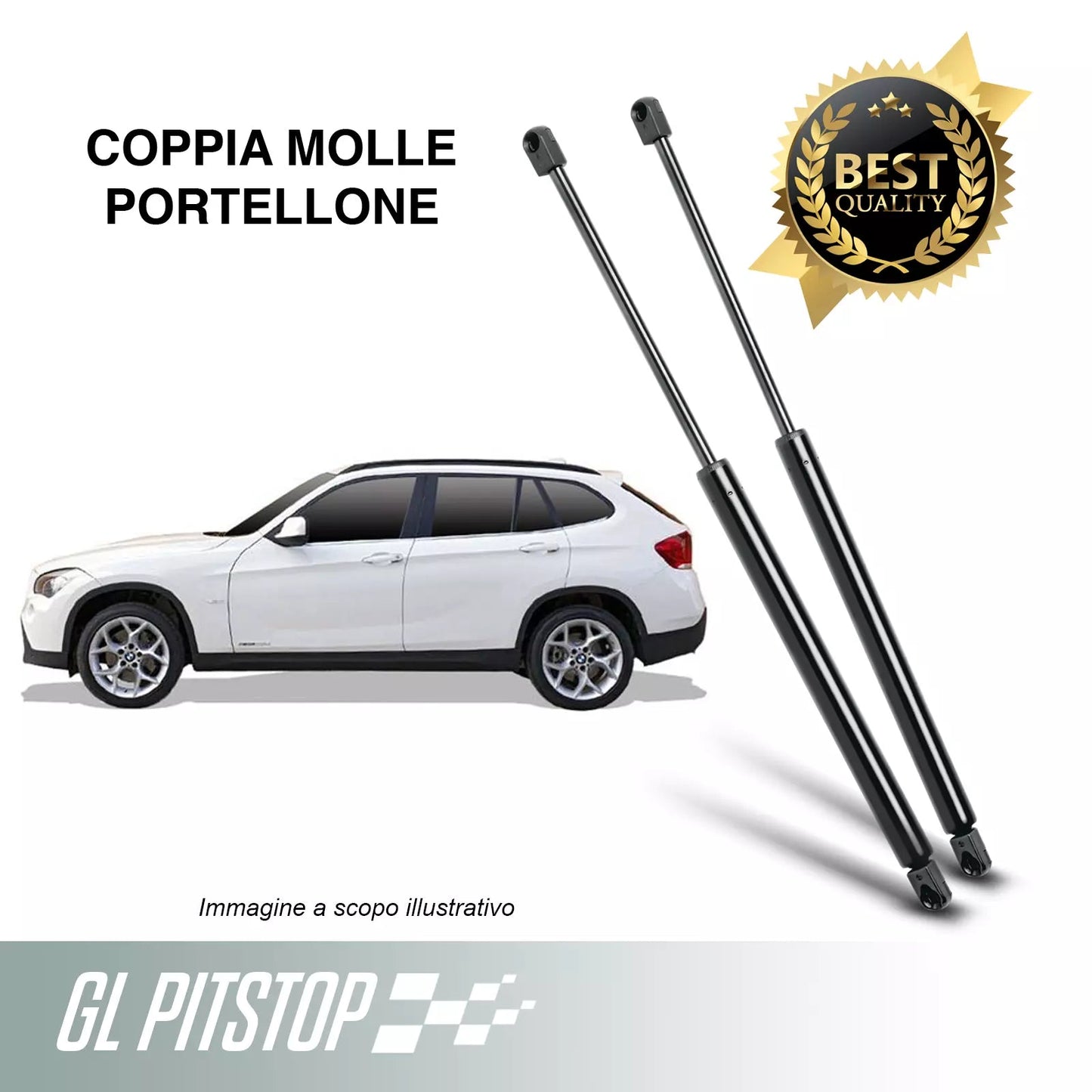 Pistoni Portellone, Coppia Molle a Gas compatibile con BMW X1 (E84HK) Sonas srl