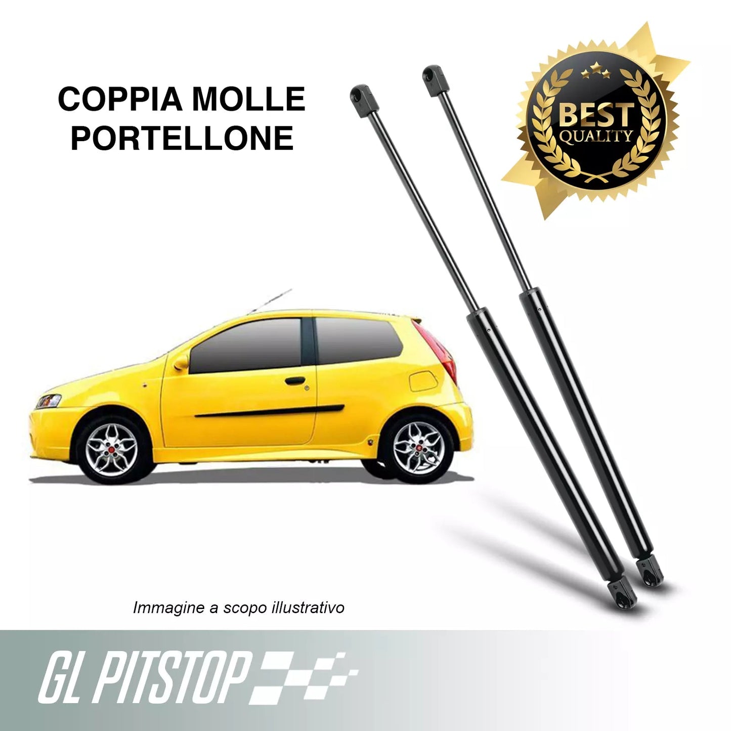 Pistoni Portellone, Coppia Molle a Gas Portellone compatibile con FIAT Punto II (188) 3 porte Sonas srl