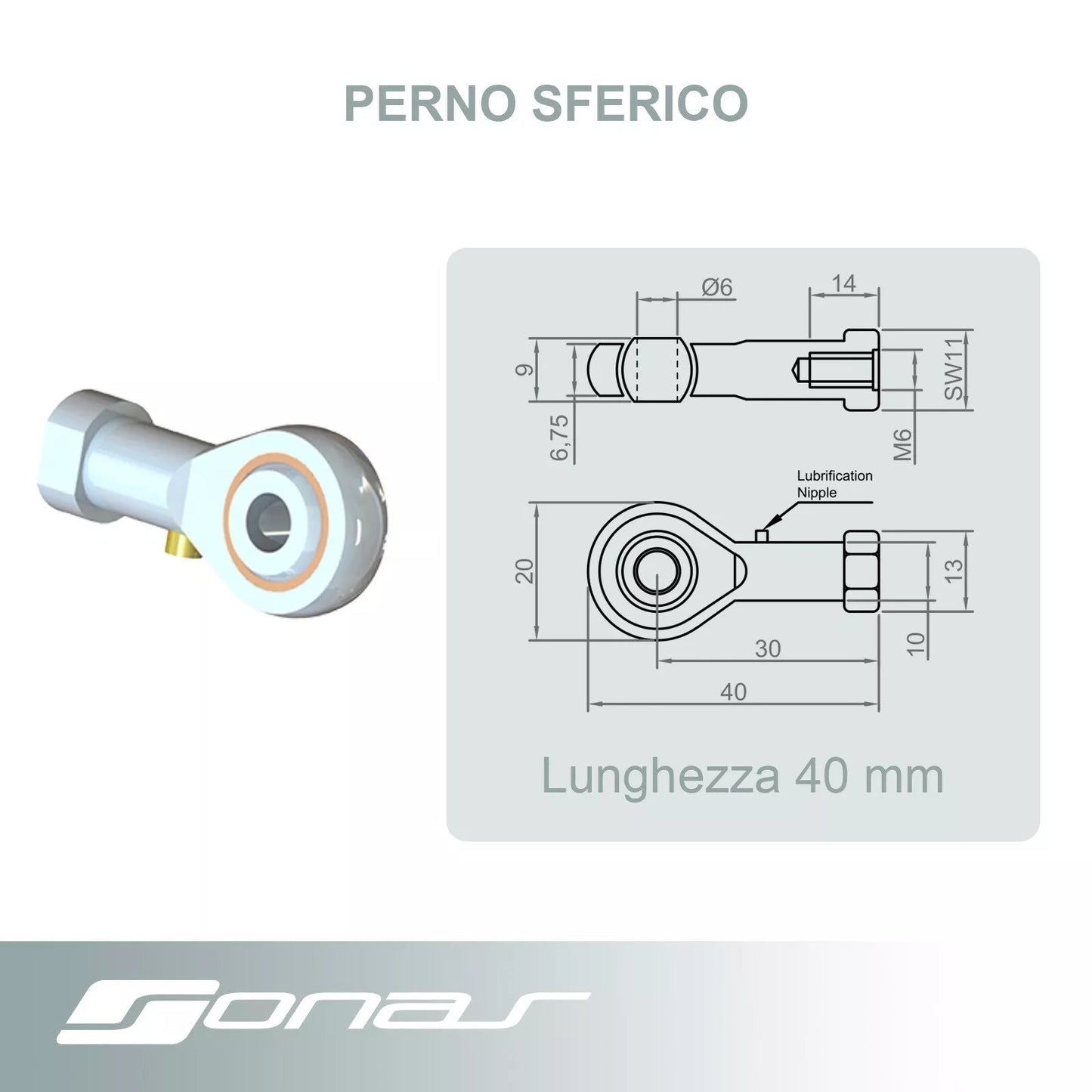 Attacchi, staffe supporto, Raccordi Per Molla Molle a Gas vari modelli Sonas srl