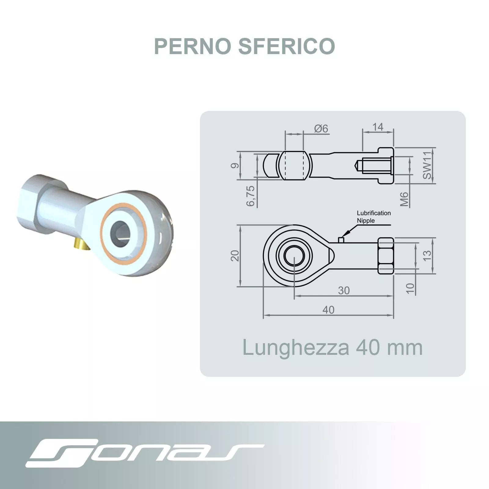 Attacchi, staffe supporto, Raccordi Per Molla Molle a Gas vari modelli Sonas srl