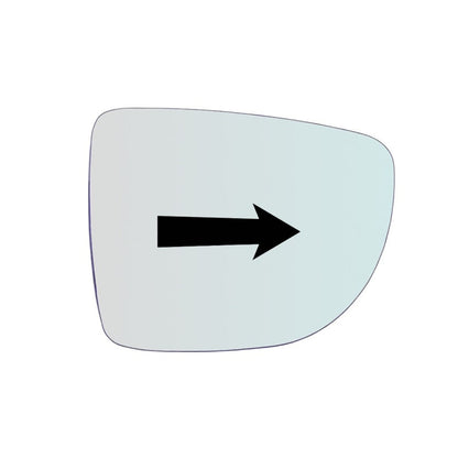 Specchio Retrovisore Termico Lato Passeggero Per Renault Captur I dal 2013-2020