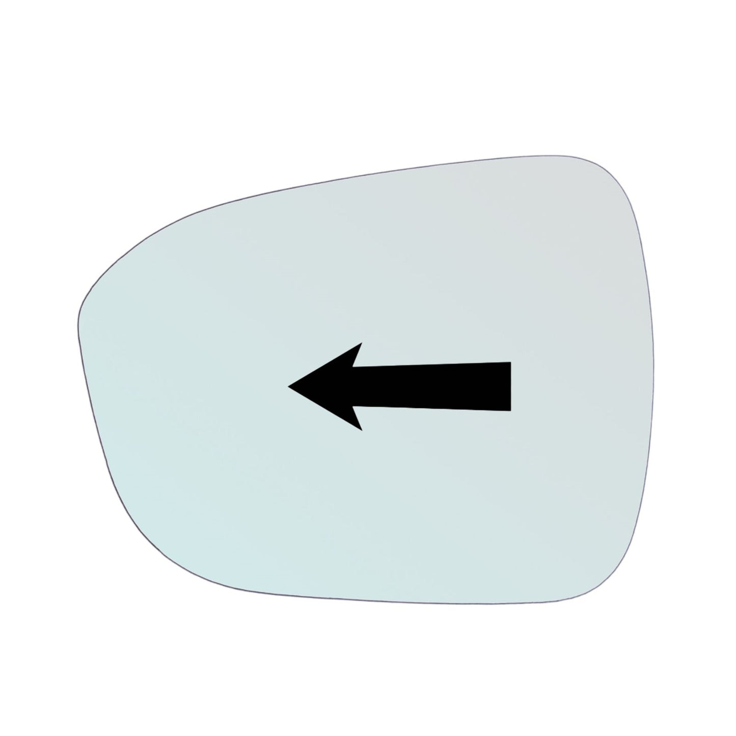 Vetro Specchio Retrovisore Lato SX Compatibile Per Renault Megane E-TECH dal 2021>