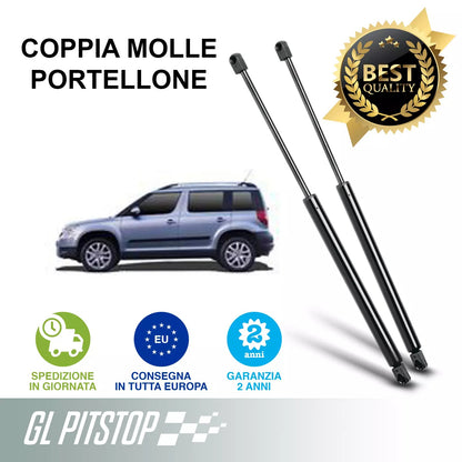 Coppia Molla a Gas Portellone compatibile con SKODA Yeti (5L) da 05/09 Sonas srl