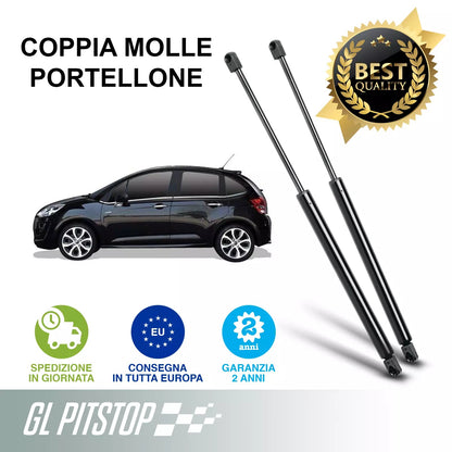 Coppia Molle a Gas compatibile con CITROEN C3 II (SC) da '12 Sonas srl