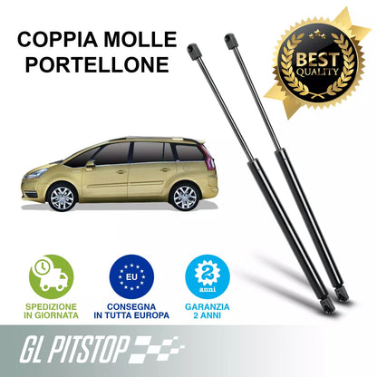 Coppia Molle a Gas per lunotto compatibile con CITROEN C4 G. Picasso I (UA) Sonas srl