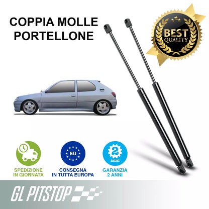 Coppia Molle a gas per portellone PEUGEOT 306 SW BREAK da '093 '01 Sonas srl
