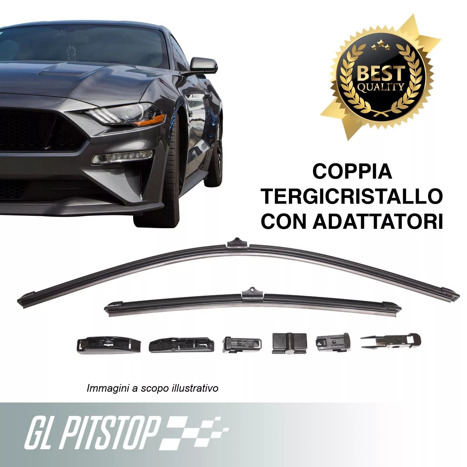 Coppia di Spazzole Tergicristalli compatibile con BMW X5 da 11/13 Sonas srl