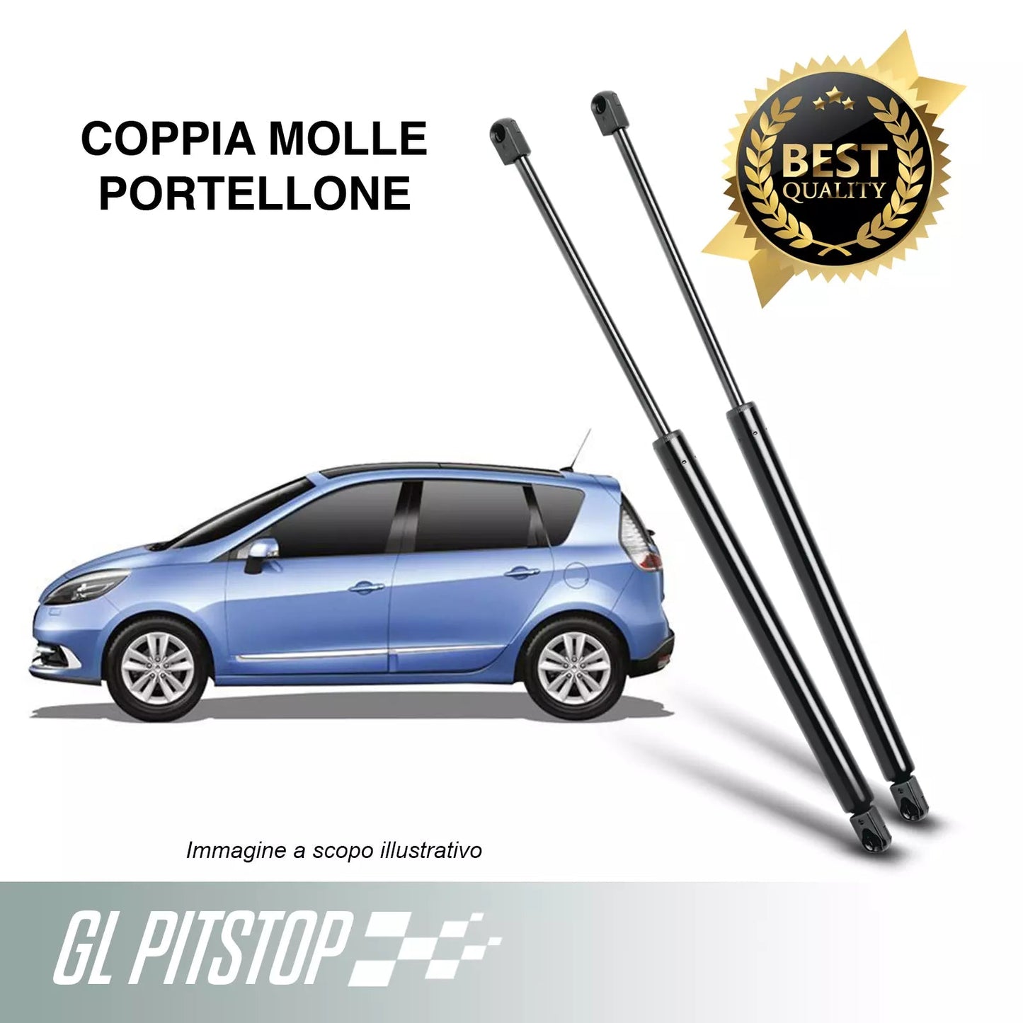Pistoni portellone, Coppia Molle a Gas RENAULT SCENIC III SW (JZ0/1) da 02.09 Sonas srl