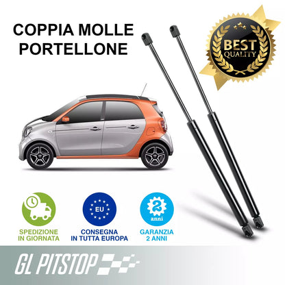 Coppia Molle a Gas Bagagliaio compatibile con SMART FORFOUR 453 da '14