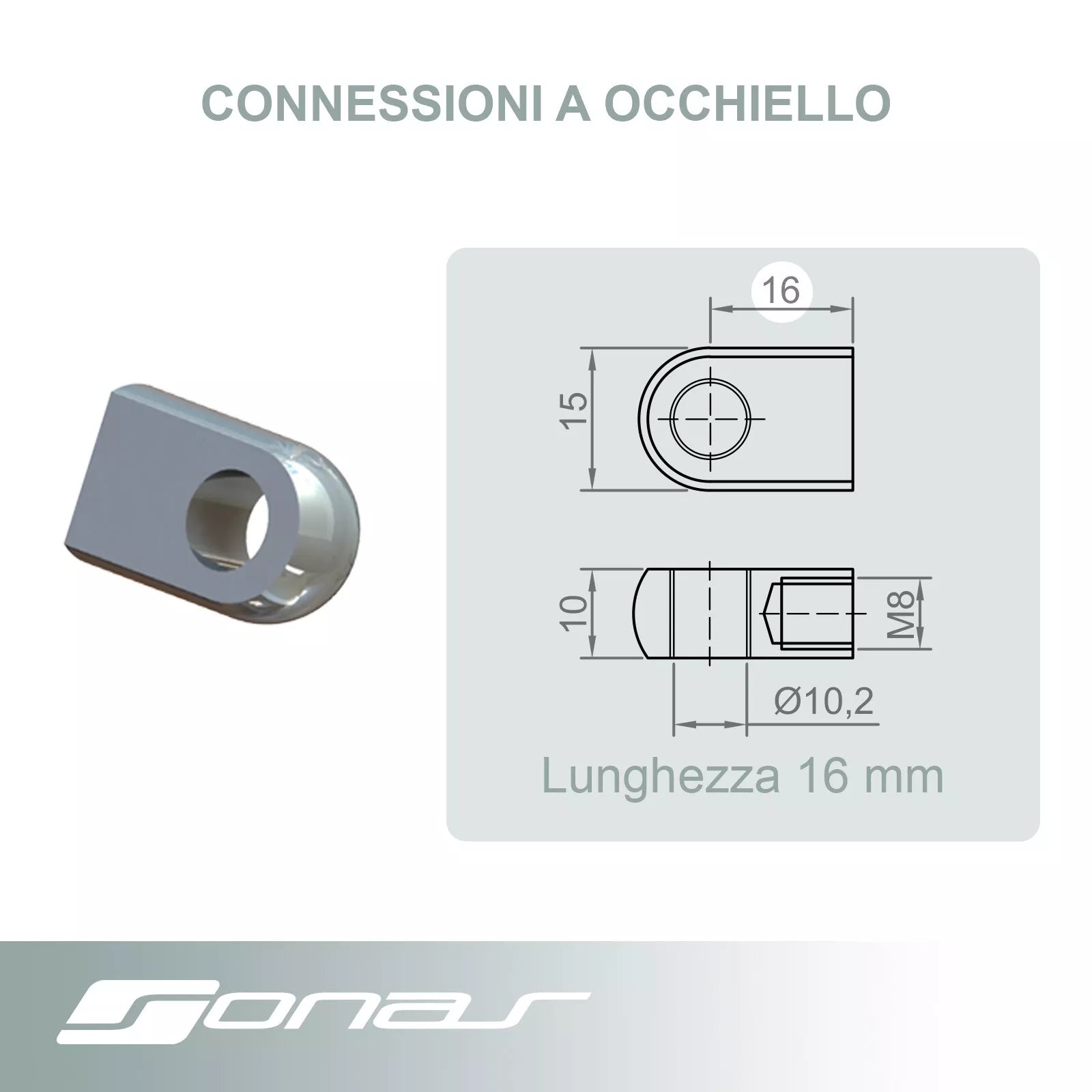 1 Pistone a Gas, Molla a Gas per letto contenitore e altro Sonas srl