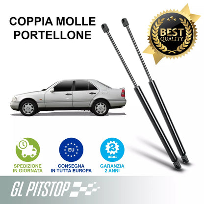 Pistoni Portellone, Coppia Molle a Gas compatibile con MERCEDES Classe C (W202) Sonas srl